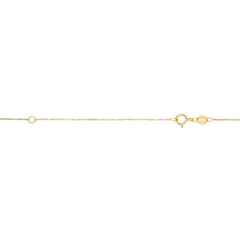 Yellow Gold Polished Double Extendable Box Necklace