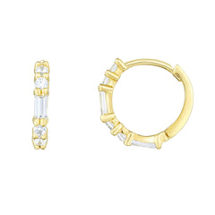 Yellow Gold Polished Childrens Jewelry Earring