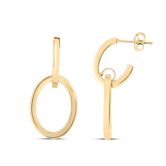 Parkplace Jewelers 14k-gold-interlocking-drop-hoops-er11172
