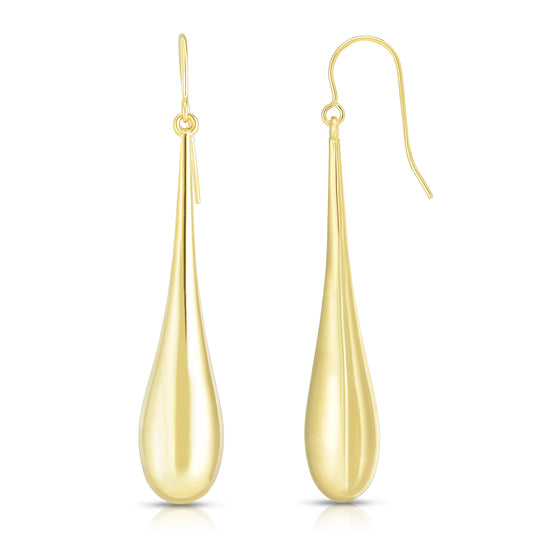 Parkplace Jewelers 14k-gold-large-polished-graduated-tear-drop-earring-er1689