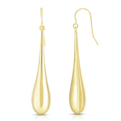Parkplace Jewelers 14k-gold-large-polished-graduated-tear-drop-earring-er1689