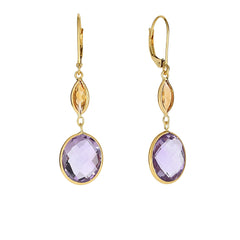 Parkplace Jewelers 14k-gold-semi-precious-drop-earrings-er5052