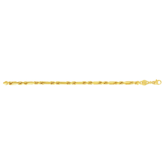 Royal Chain 14K Gold 5mm Figarope Chain  FGRP110