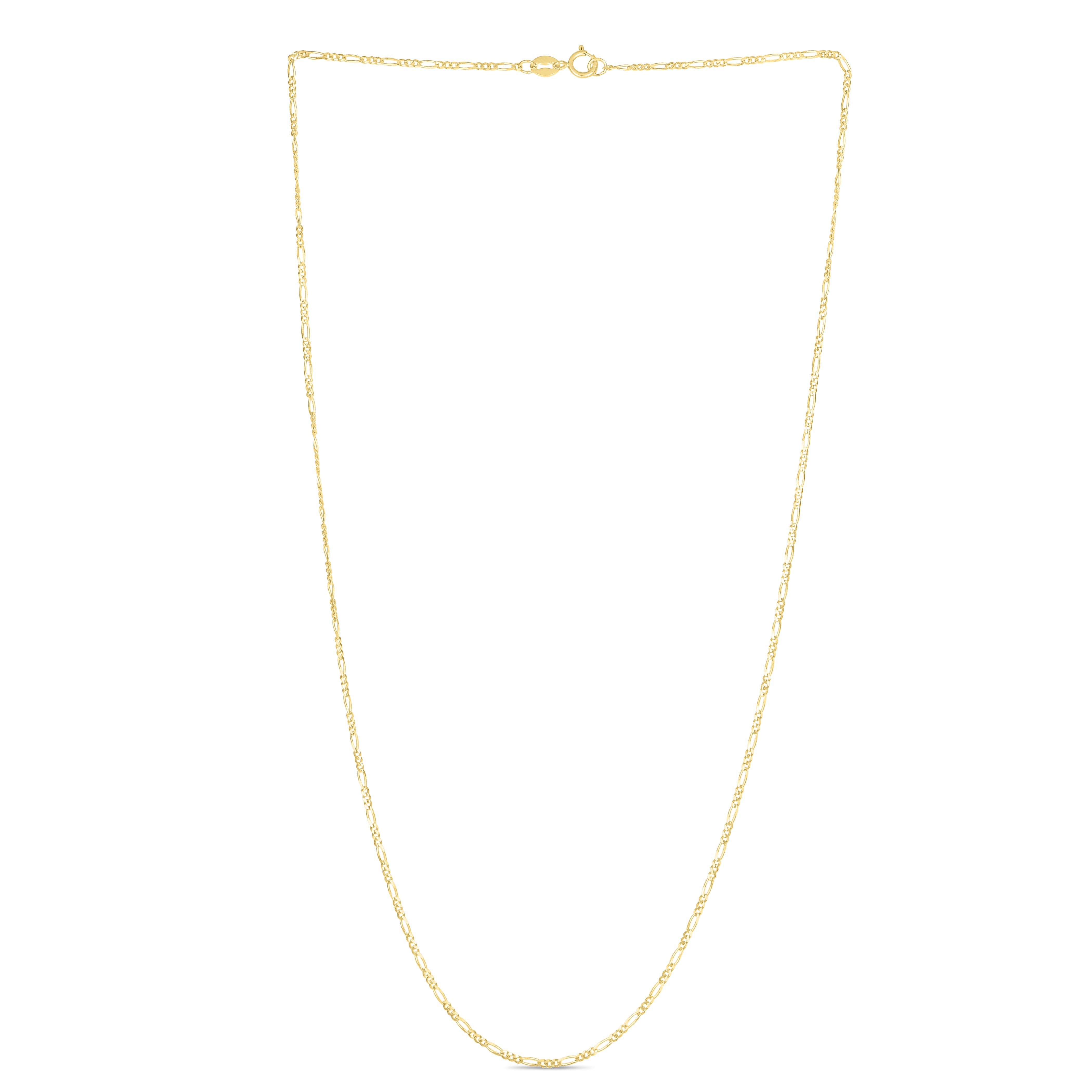 Parkplace Jewelers 14k-gold-1-3mm-figaro-chain-fig035