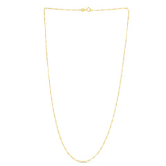 Parkplace Jewelers 14k-gold-1-3mm-figaro-chain-fig035