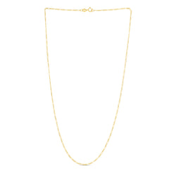 Yellow Gold Diamond Cut/ Textured Children&apos;s Jewelry Necklace