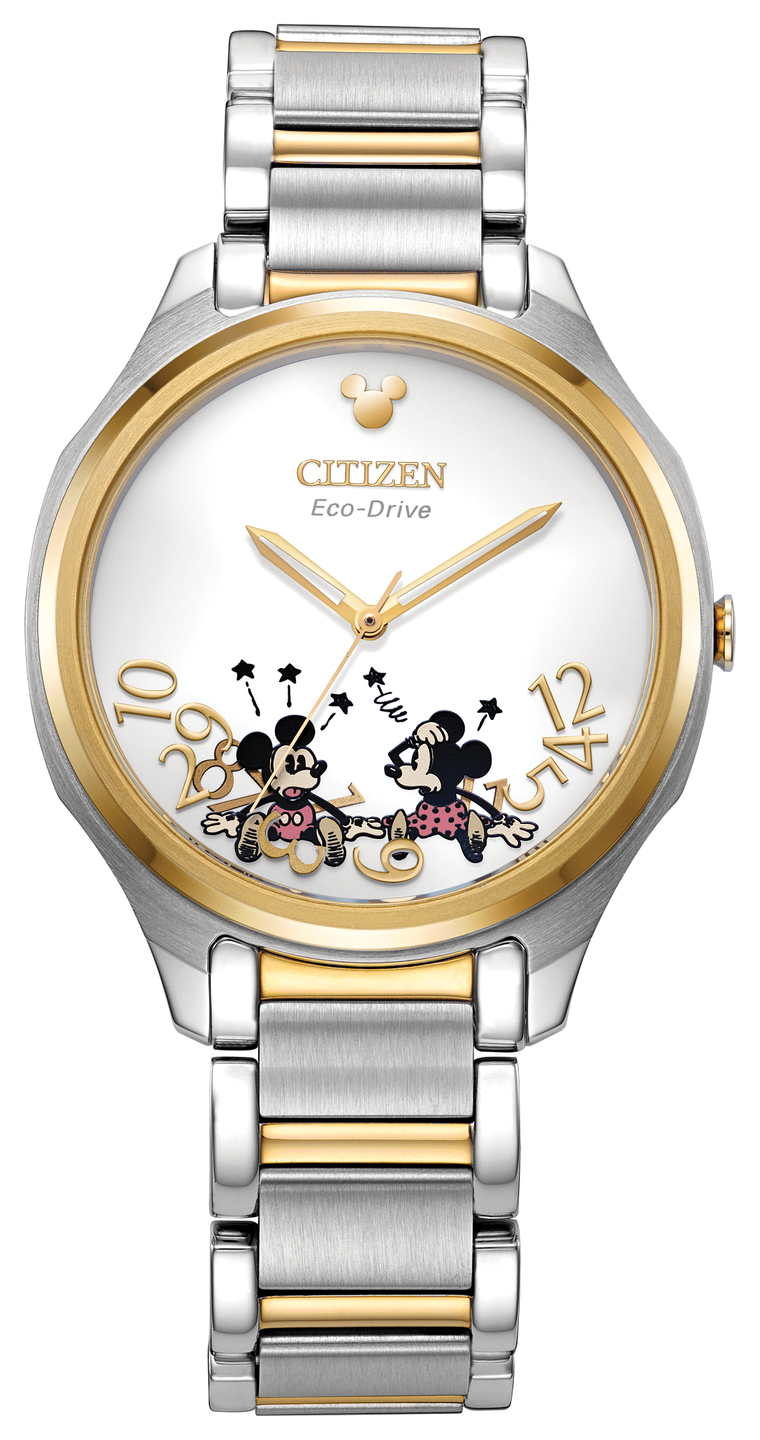 Citizen Falling Mickey & Minnie EM0754-59W