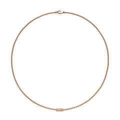 Fope Aria 18ct Rose Gold 0.02ct Diamond Necklace 89103CX_BB_R_XRX_037