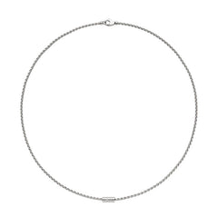 Fope Aria 18ct White Gold 0.02ct Diamond Necklace 89103CX_BB_B_XBX_037