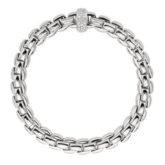 Fope Eka 18ct White Gold 0.58ct Diamond Bracelet 60711BX_XX_B_XBX_00S