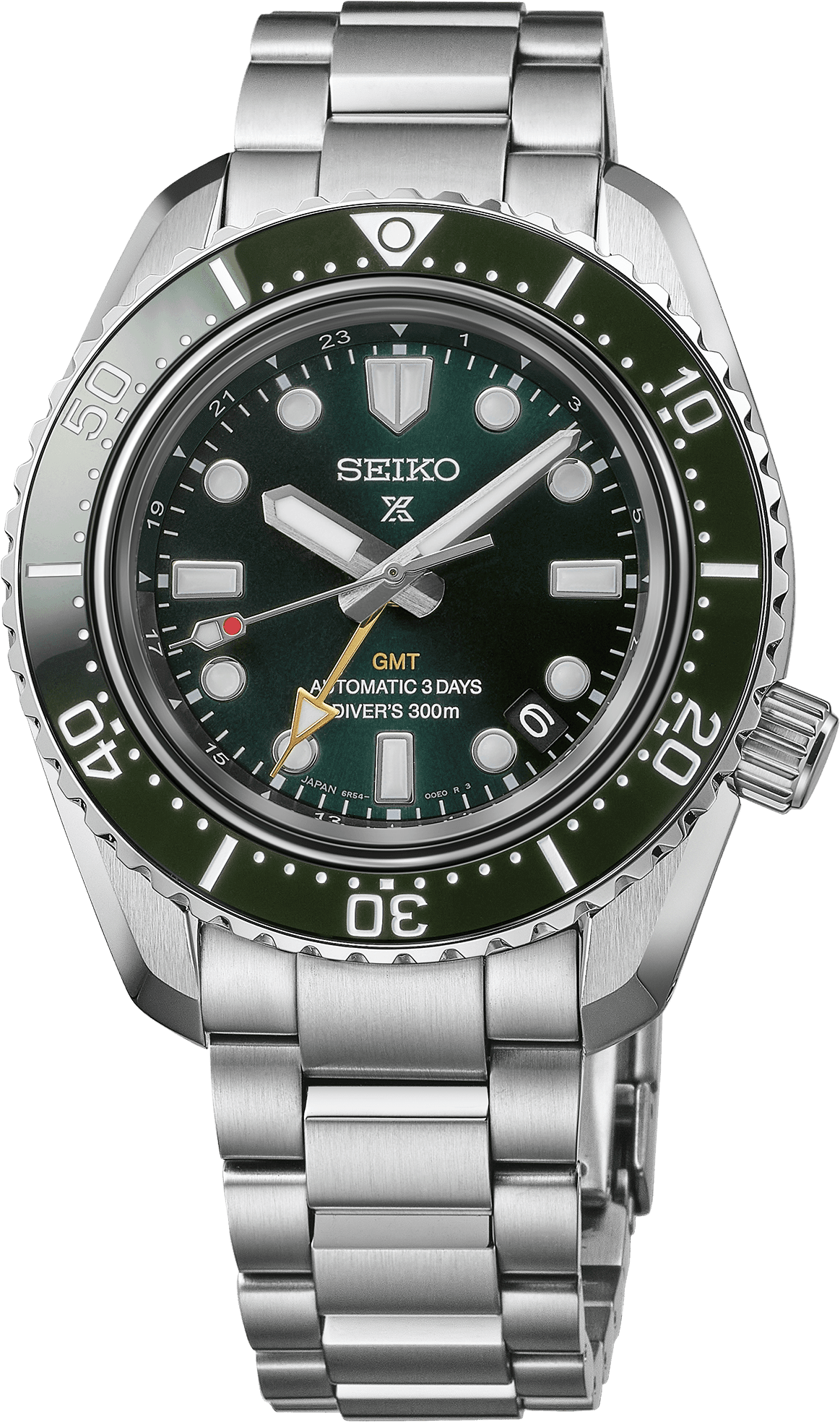 Seiko PROSPEX 1968 HERITAGE DIVER'S GMT Watch HBC001