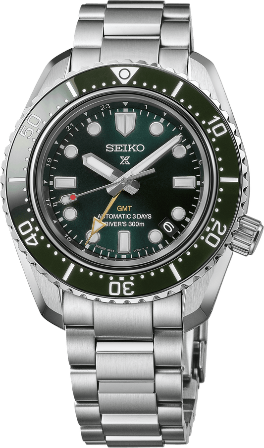 Seiko PROSPEX 1968 HERITAGE DIVER'S GMT Watch HBC001