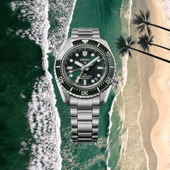 Seiko PROSPEX 1968 HERITAGE DIVER'S GMT Watch HBC001