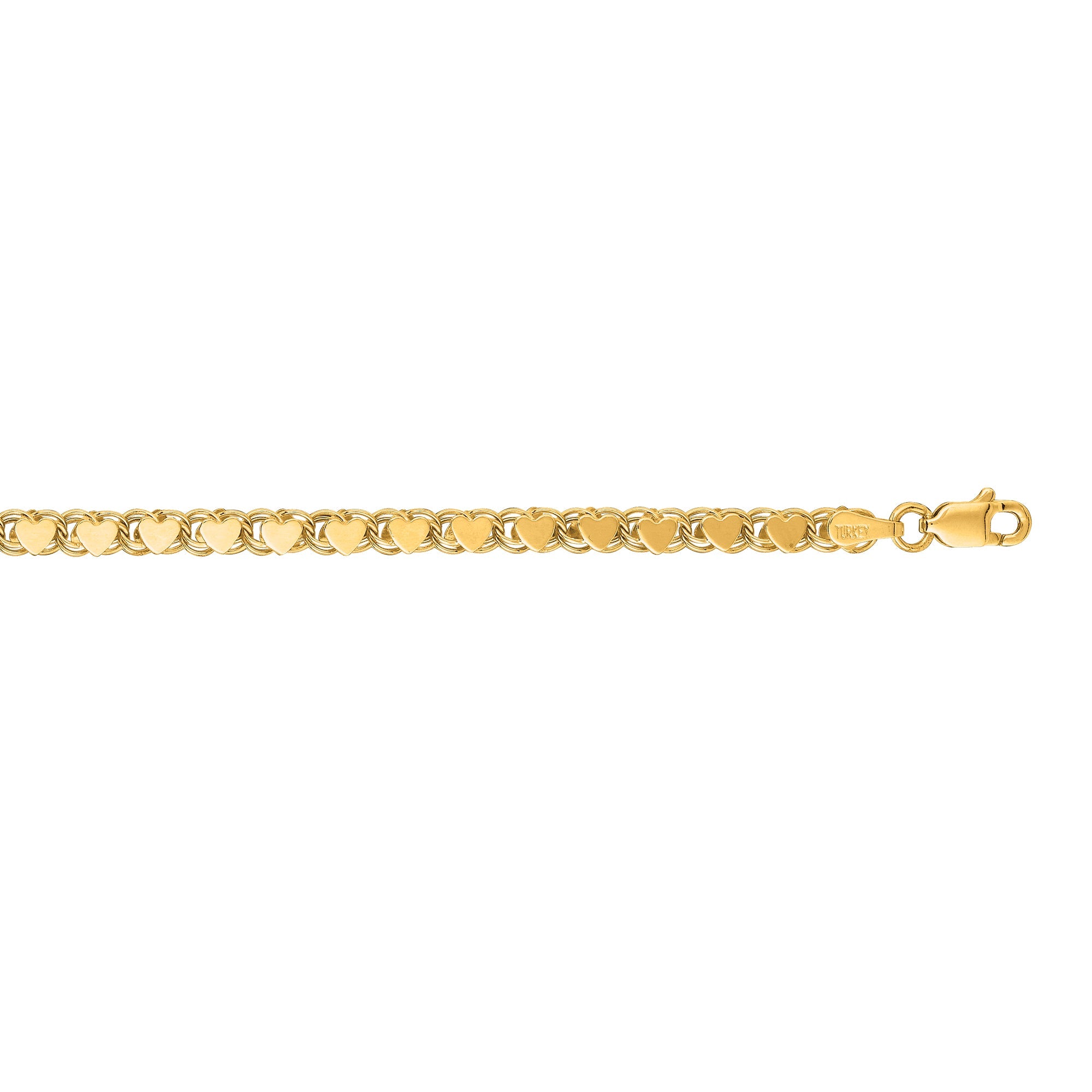 Parkplace Jewelers 14k-gold-3-2mm-heart-chain-hc2