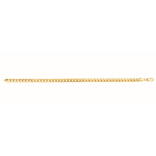 Royal Chain 14K Gold 4.5mm Semi-Solid Miami Cuban  HMC120