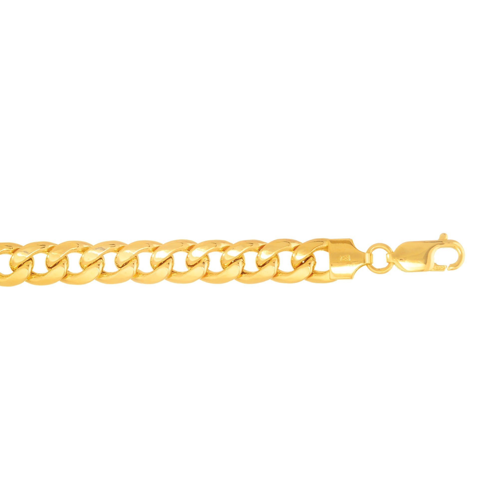 Parkplace Jewelers 14k-gold-8mm-semi-solid-miami-cuban-hmc210