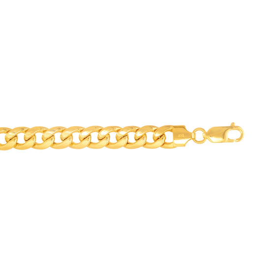 Parkplace Jewelers 14k-gold-8mm-semi-solid-miami-cuban-hmc210