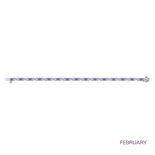 LAFONN February Birthstone Bracelet HOL24BBA70