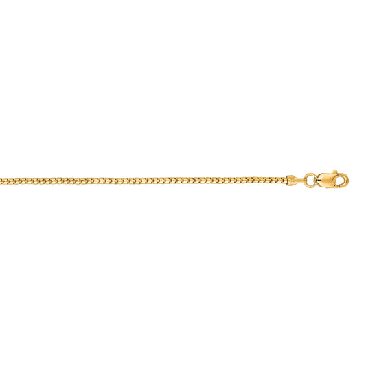 Yellow Gold Diamond Cut/ Textured Ice Necklace