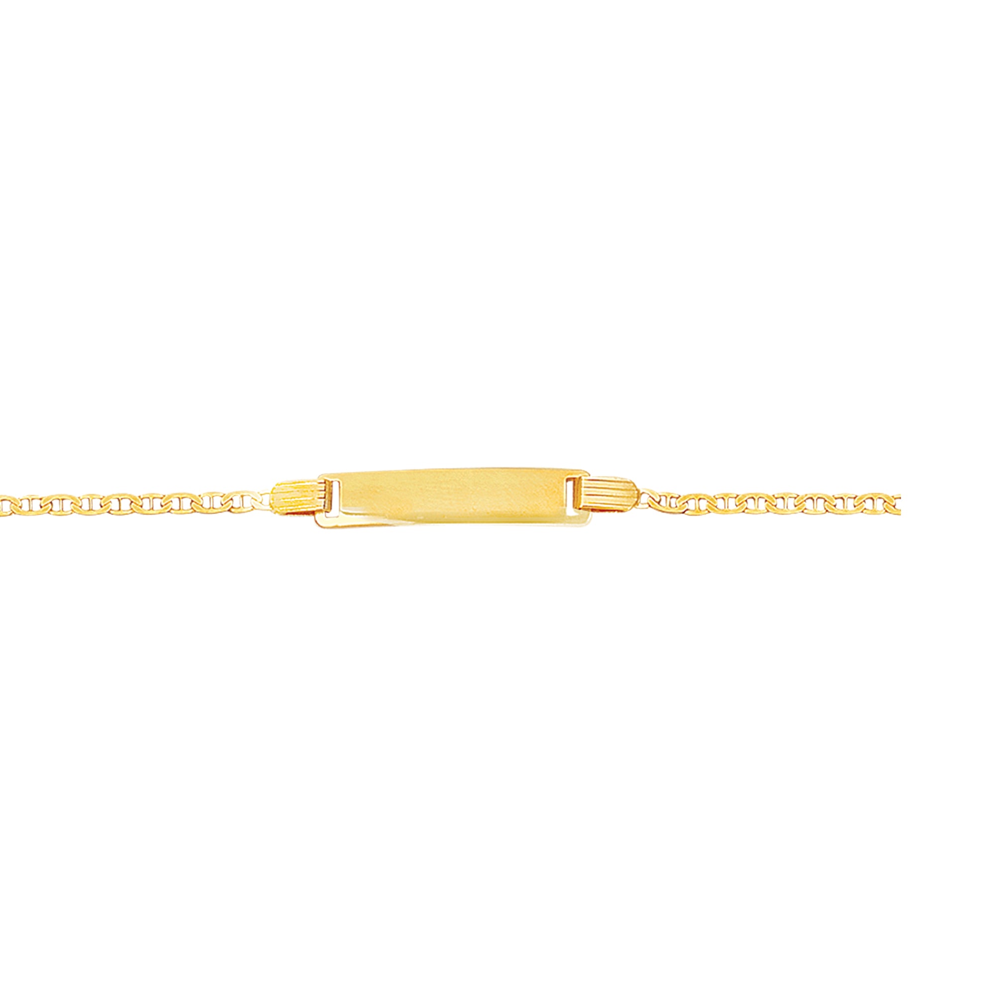 Royal Chain 14K Gold Children's Mariner ID Bracelet ID135