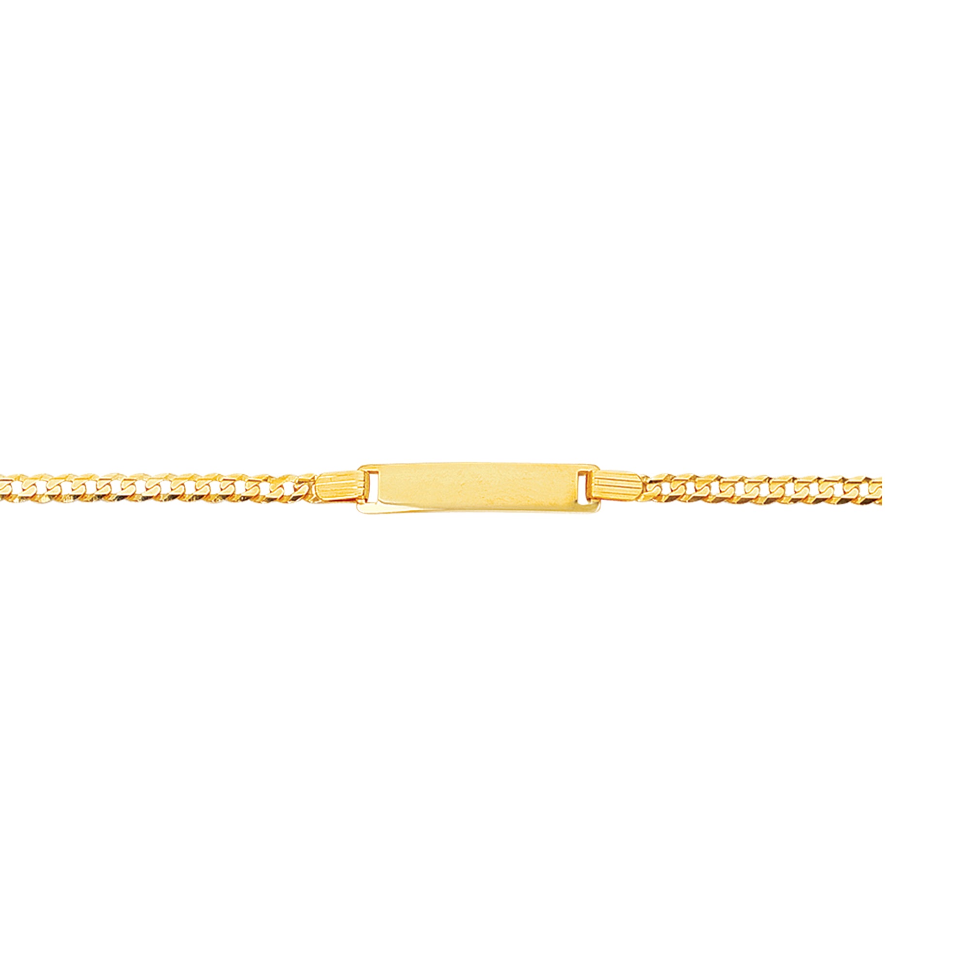 Royal Chain 14K Gold Children's Curb ID Bracelet ID137