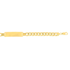 Parkplace Jewelers 14k-gold-8mm-polished-id-bracelet-id214