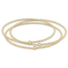 Enewton Classic Beaded Bangle Stack - 2mm BSBAN2