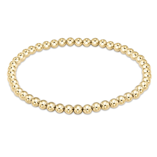 Enewton classic gold 4mm bead bracelet BCLG4
