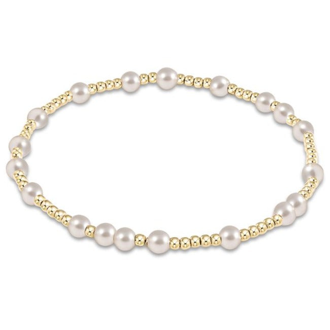 Enewton Hope Unwritten 4mm Bead Bracelet - Pearl BHOPUNWPE4