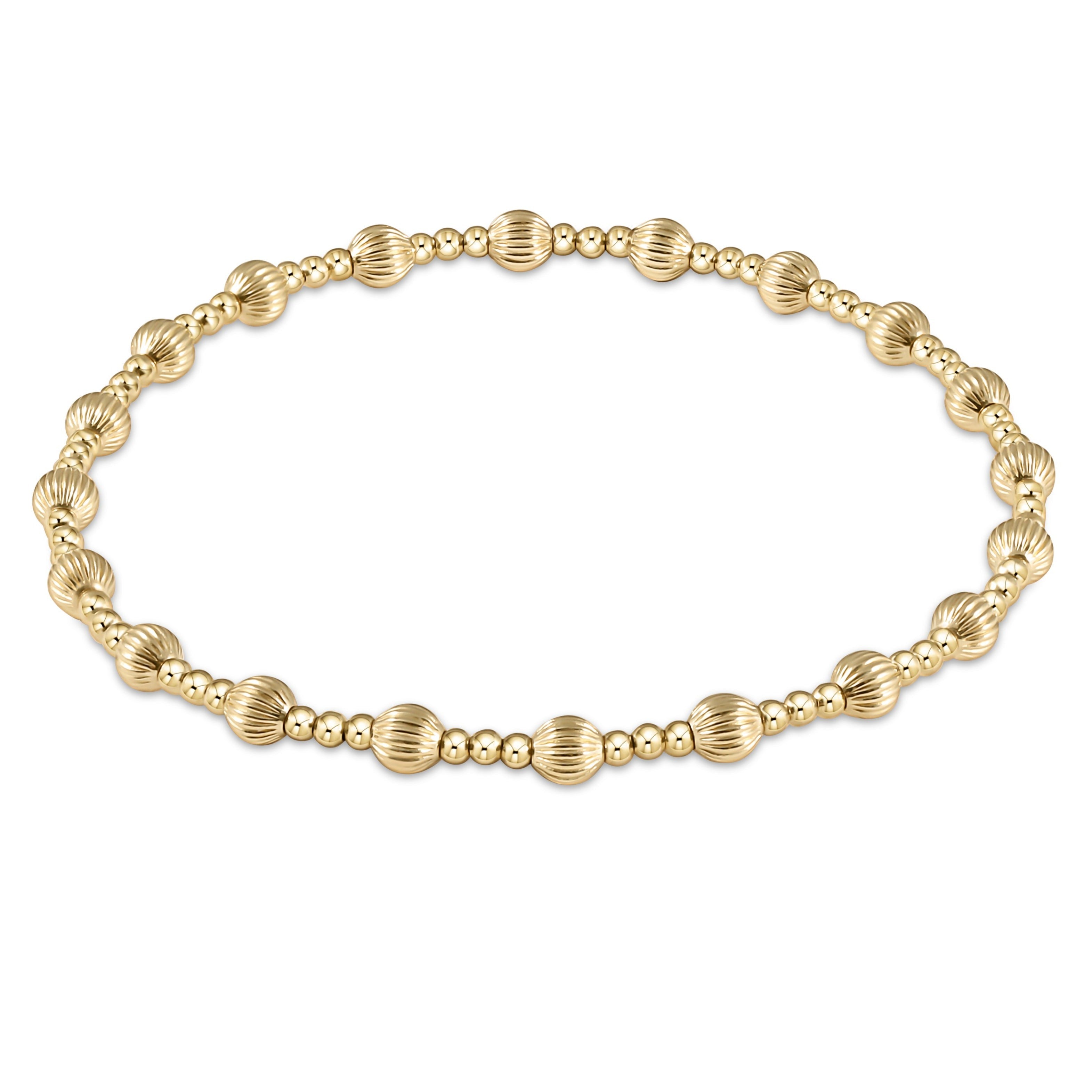 Enewton dignity sincerity pattern 4mm bead bracelet BDIGSINPG4