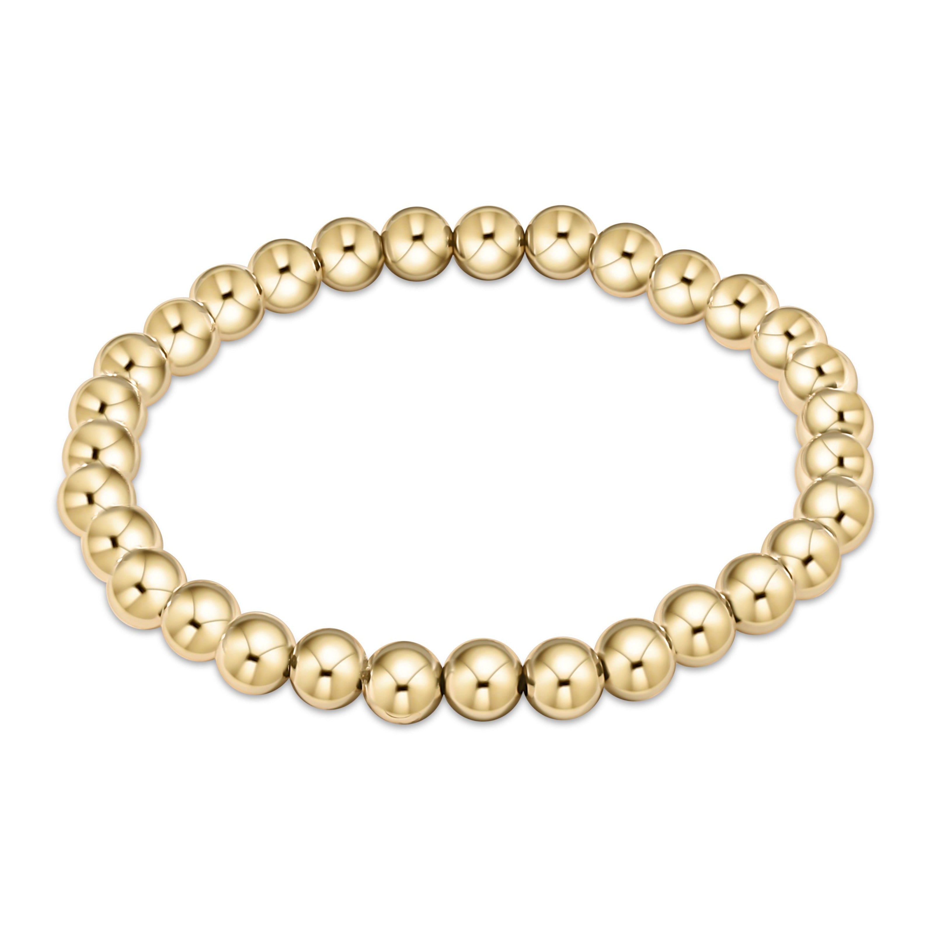 Enewton classic gold 6mm bead bracelet BCLG6