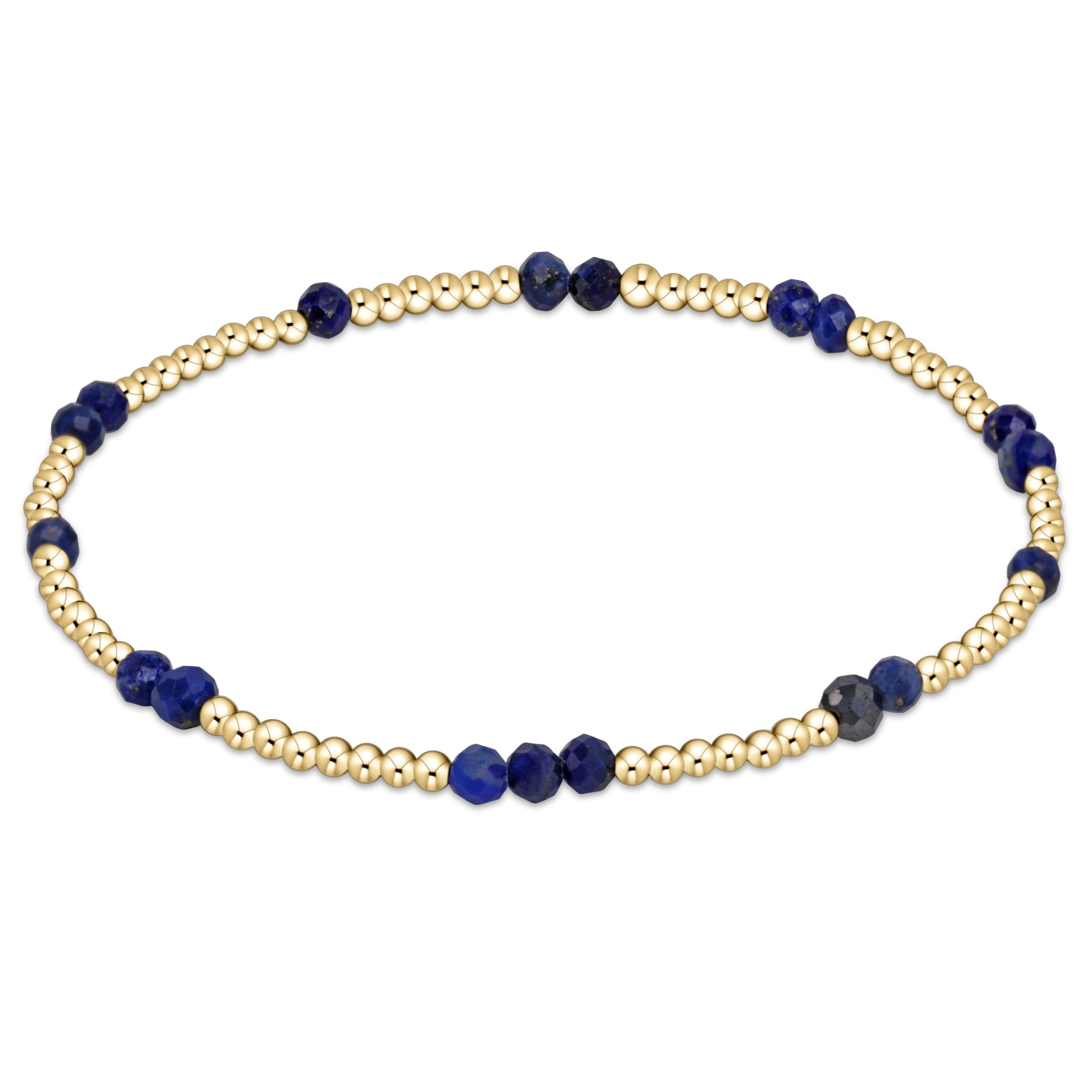 Enewton Hope Unwritten Gemstone Bracelet - Lapis BHOPUNWGEMLAP