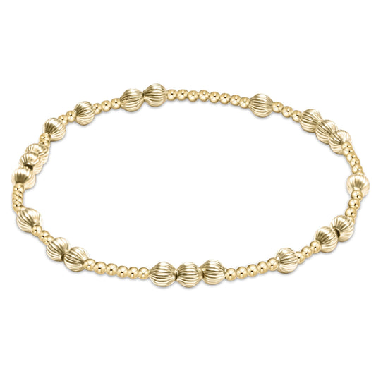 Enewton Hope Unwritten Dignity 4mm Bead Bracelet - Gold BHOPUNWDIGG4