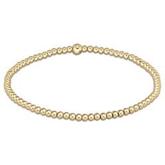 Enewton Classic Gold 2.5mm Bead Bracelet BCLG25