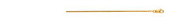 Yellow Gold Polished Franco Necklace