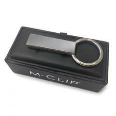 Black Enamel Key Ring SS-KRG-BKEN