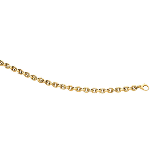 Parkplace Jewelers 14k-gold-polished-oval-cable-link-chain-lk257