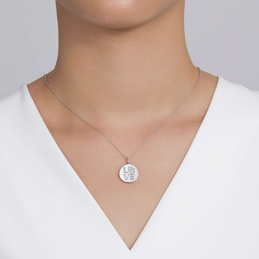 LAFONN LOVE Paw Print Necklace LV012CLP20