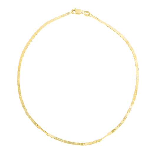 Parkplace Jewelers 14k-gold-1-7mm-mariner-chain-m050