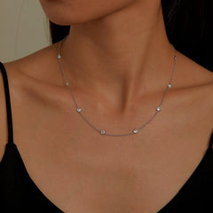LAFONN Classic Station Necklace N0008CLP18