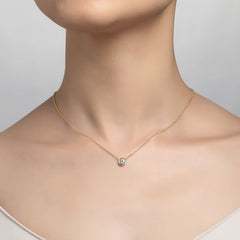 LAFONN 0.46 CTW Solitaire Necklace N0030CLG18