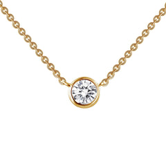 LAFONN 0.46 CTW Solitaire Necklace N0030CLG18