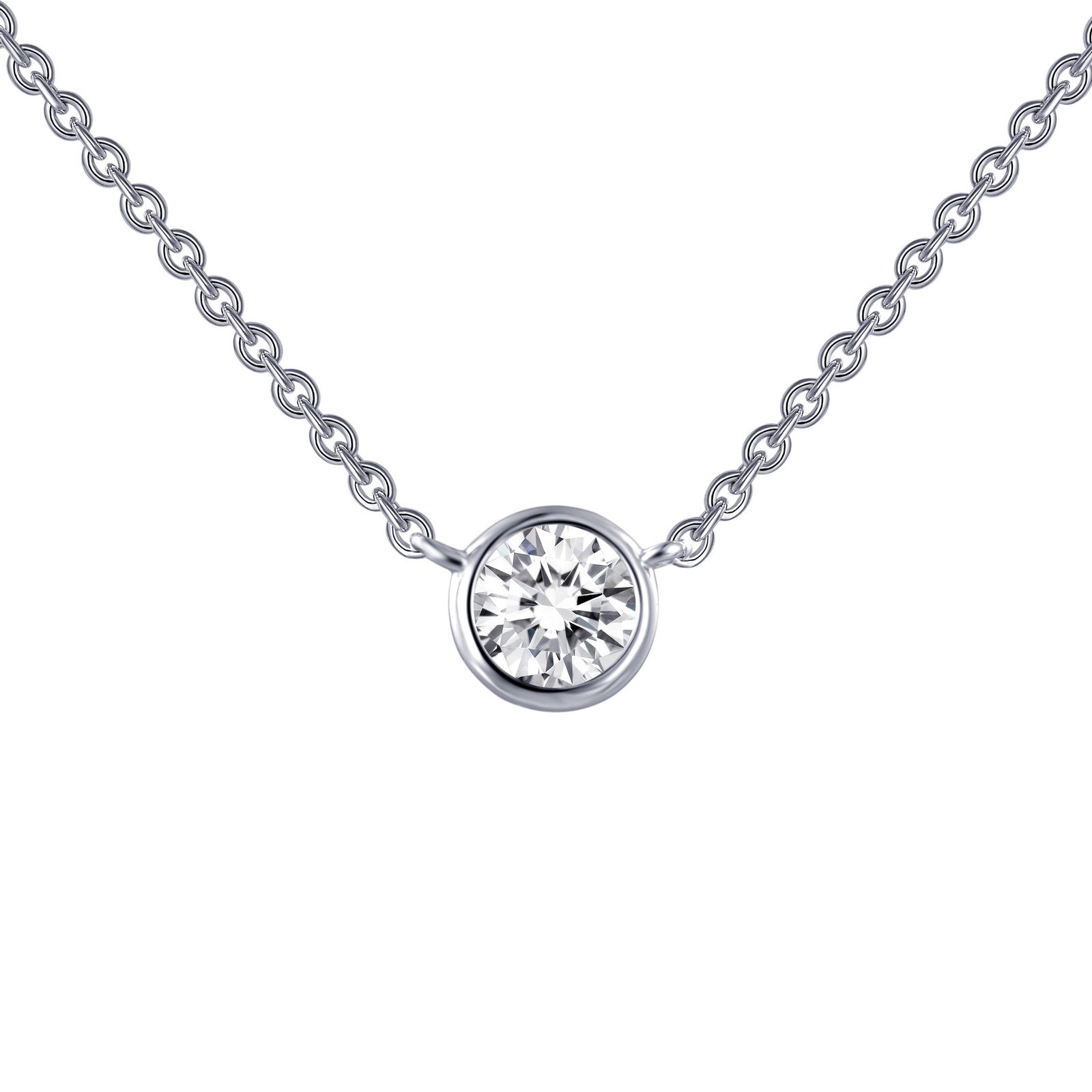 LAFONN 0.46 CTW Solitaire Necklace N0030CLG18