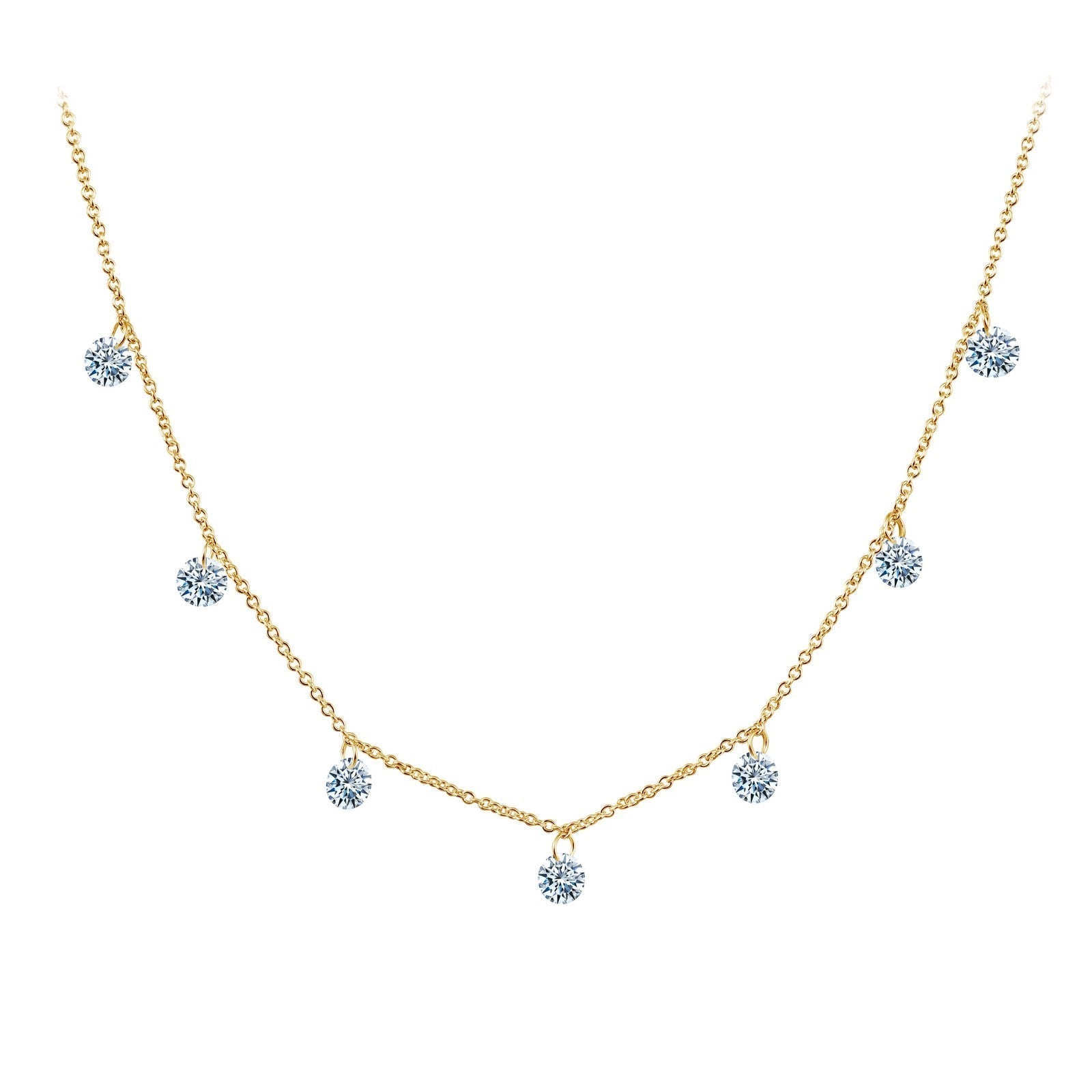 LAFONN Frameless Raindrop Necklace N0074CLG17