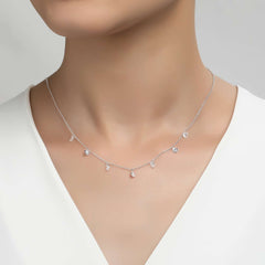 LAFONN Frameless Raindrop Necklace N0074CLG17