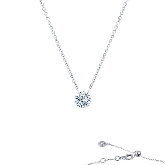 LAFONN Frameless Solitaire Necklace N0089CLP18