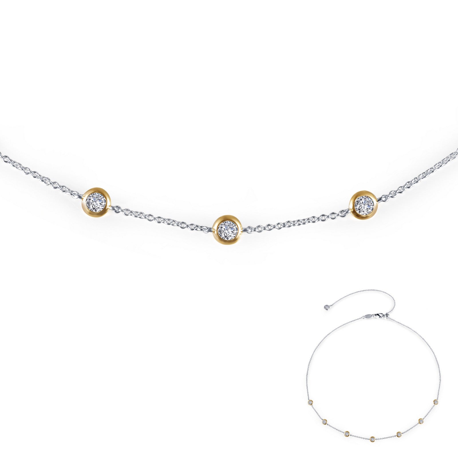 LAFONN 7 Symbols of Joy Necklace N0113CLT18