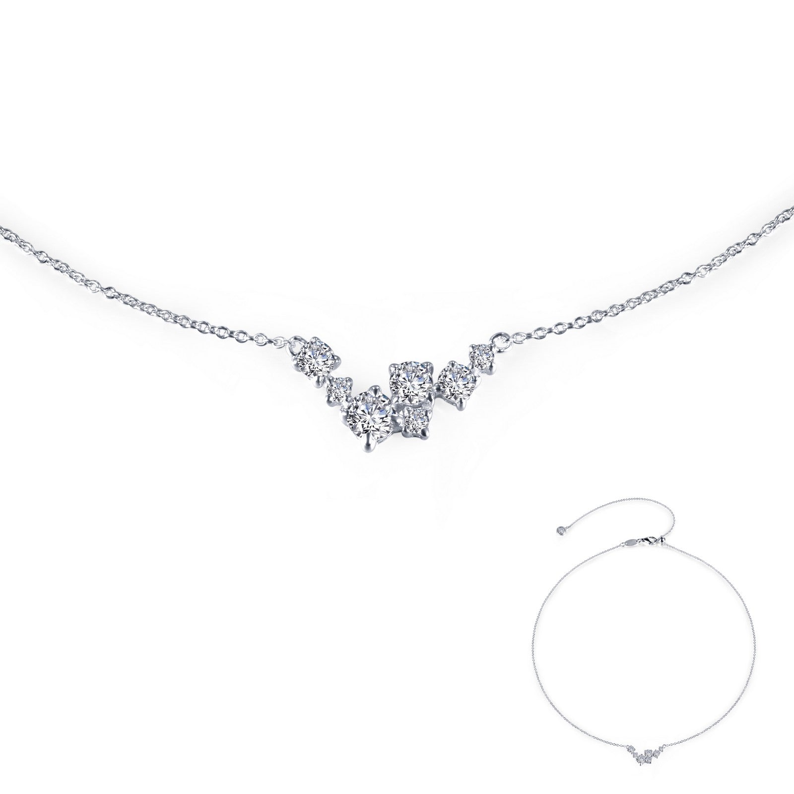 LAFONN 7 Symbols of Joy Necklace N0123CLP18