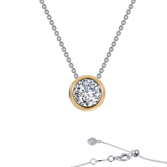 LAFONN Solitaire Slider Necklace N0130CLT18