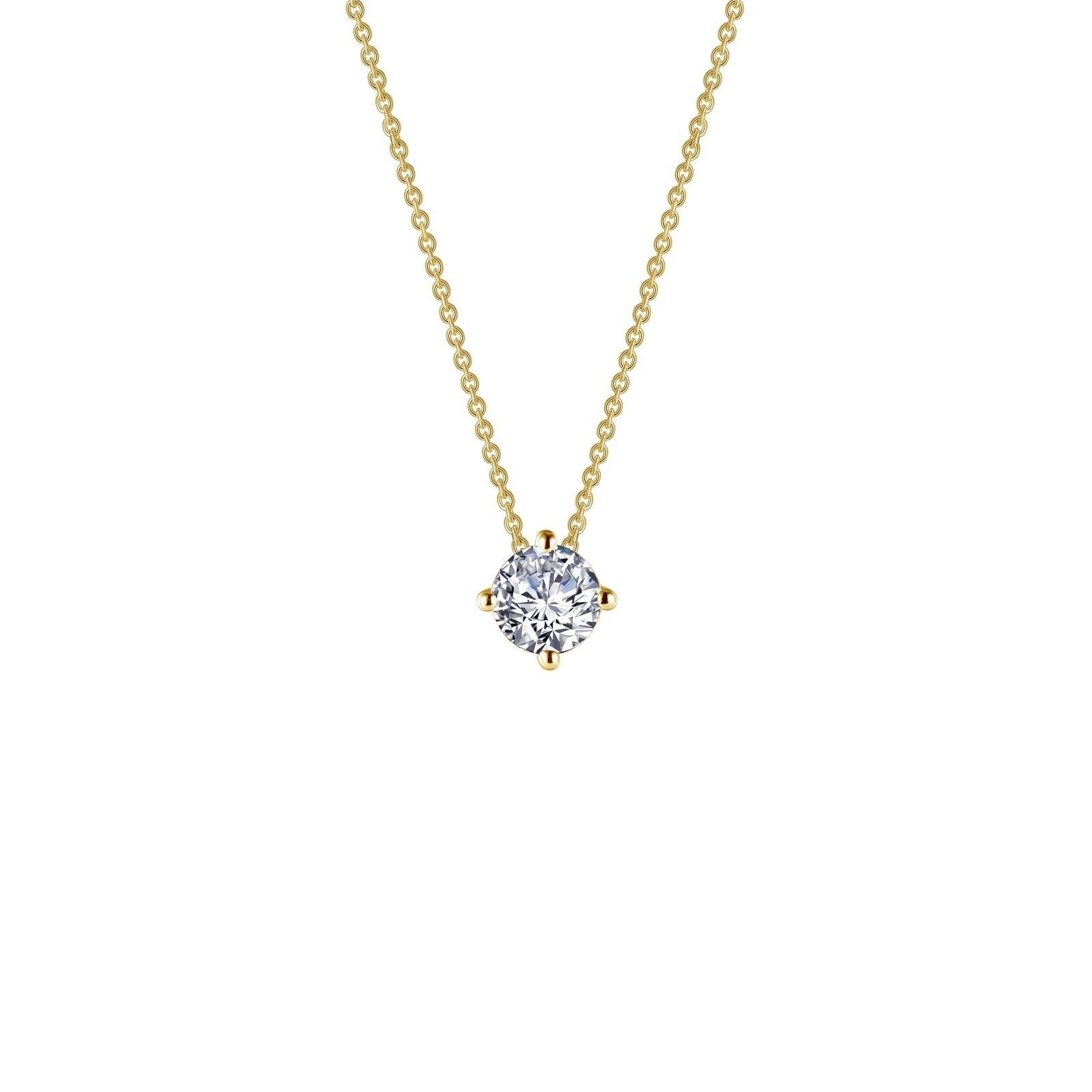 LAFONN 0.65 CTW Solitaire Necklace N0152CLP20